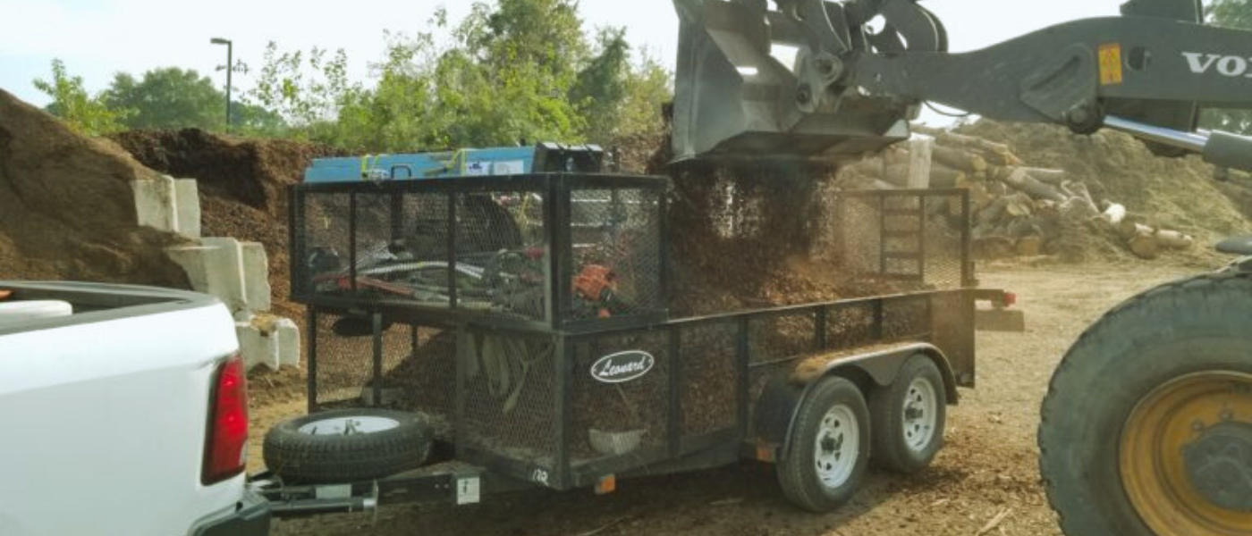 Mulch Install in Wilmington NC